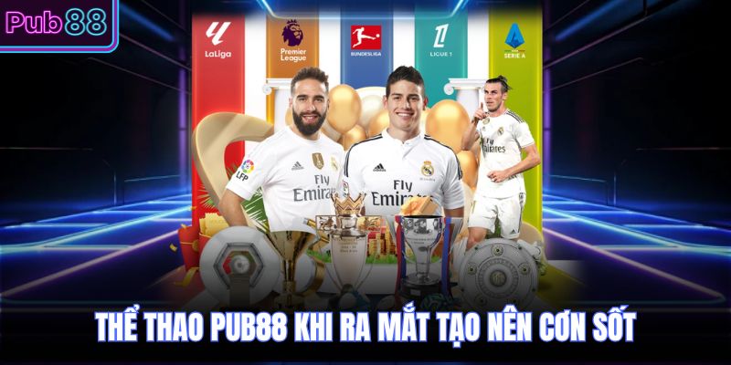 Thể thao PUB88 khi ra mắt tạo nên cơn sốt