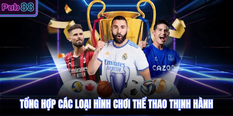 Tổng hợp các loại hình chơi thể thao thịnh hành